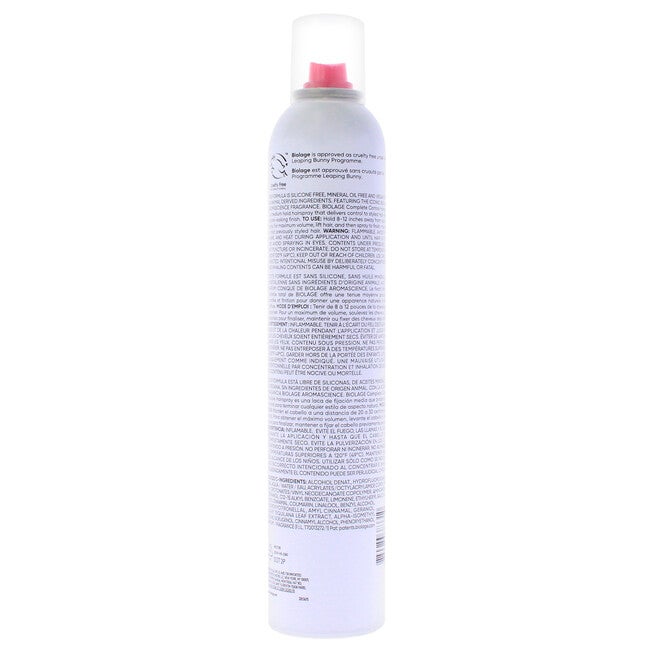 Biolage Complete Control Fast Drying Hairspray - Medium Hold by Matrix for Unisex - 10 oz Hair Spray, See Description, alternate image number 2