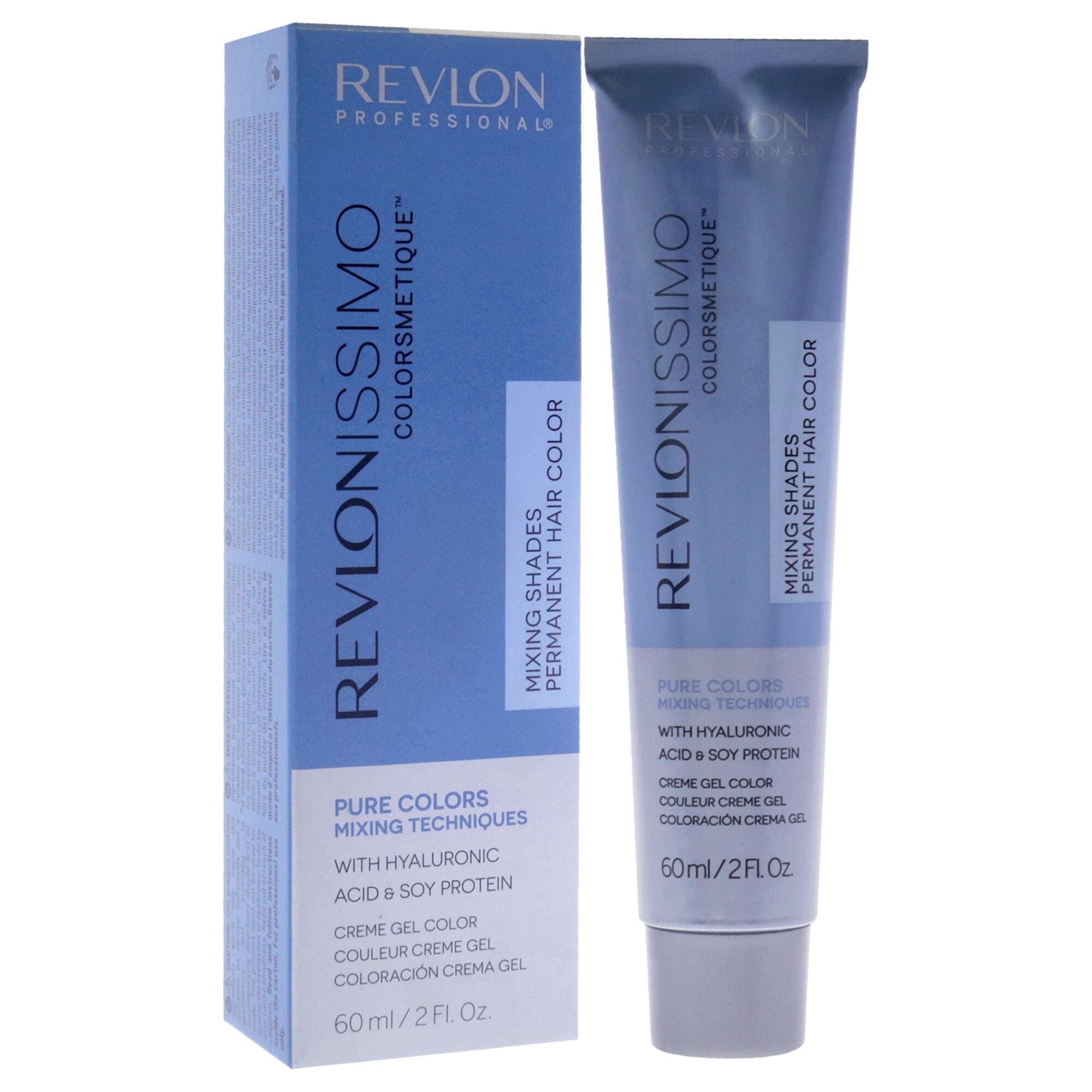 Revlonissimo Colorsmetique Pure Colors - 012 Iridescent Grey by Revlon for Unisex - 2 oz Hair Color, See Description, alternate image number 2