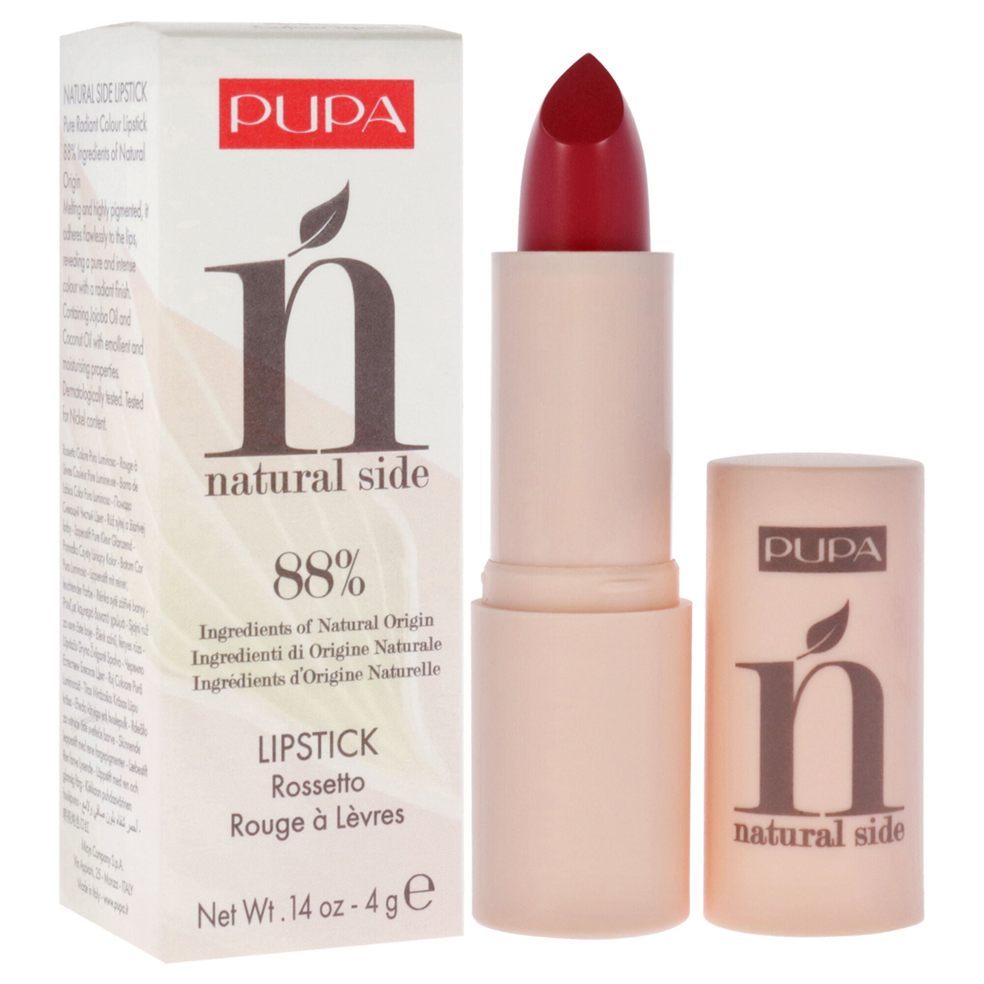 Natural Side Lipstick - 004 Light Coral by Pupa Milano for Women - 0.14 oz Lipstick, , alternate image number 6