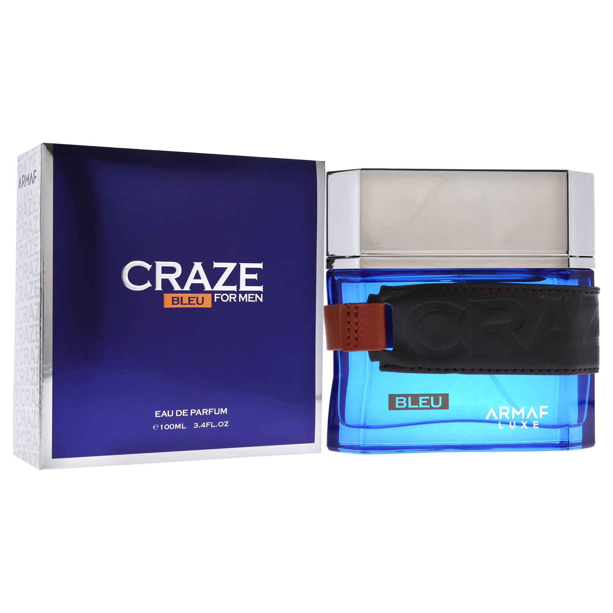Craze Bleu by Armaf for Men - 3.4 oz EDP Spray, , alternate image number 7