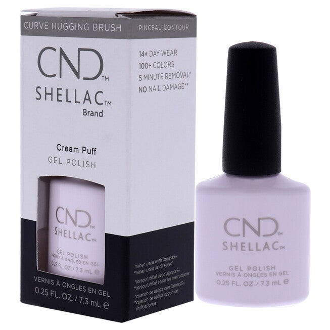 Shellac Nail Color - Cream Puff by CND for Women - 0.25 oz Nail Polish, See Description, alternate image number 3