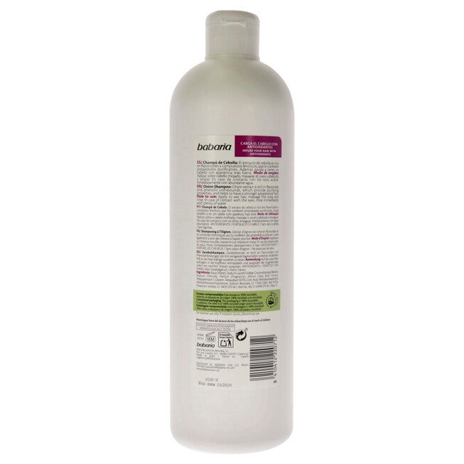 Onion Shampoo by Babaria for Unisex - 23.7 oz Shampoo, NA, alternate image number null