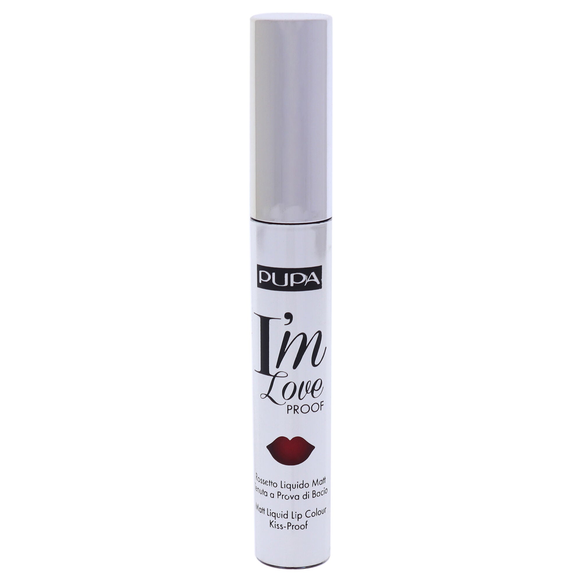 I Am Love Proof Matt Liquid Lip Color - 011 Kiss Me Red by Pupa Milano for Women - 0.09 oz Lipstick, See Description, alternate image number 4