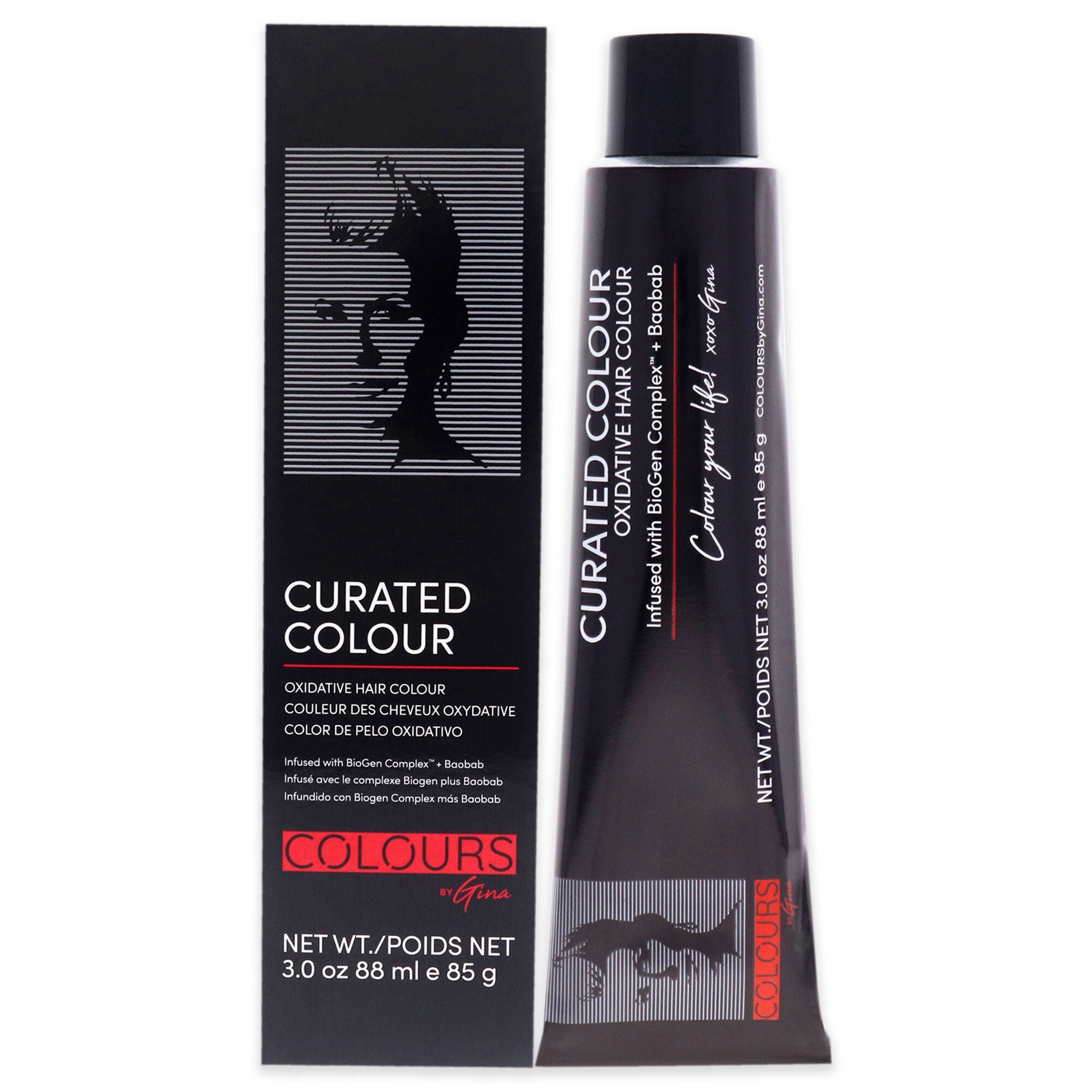 Curated Colour - 8.1-8B Light Cool Blonde by Colours By Gina for Unisex - 3 oz Hair Color, , alternate image number 5