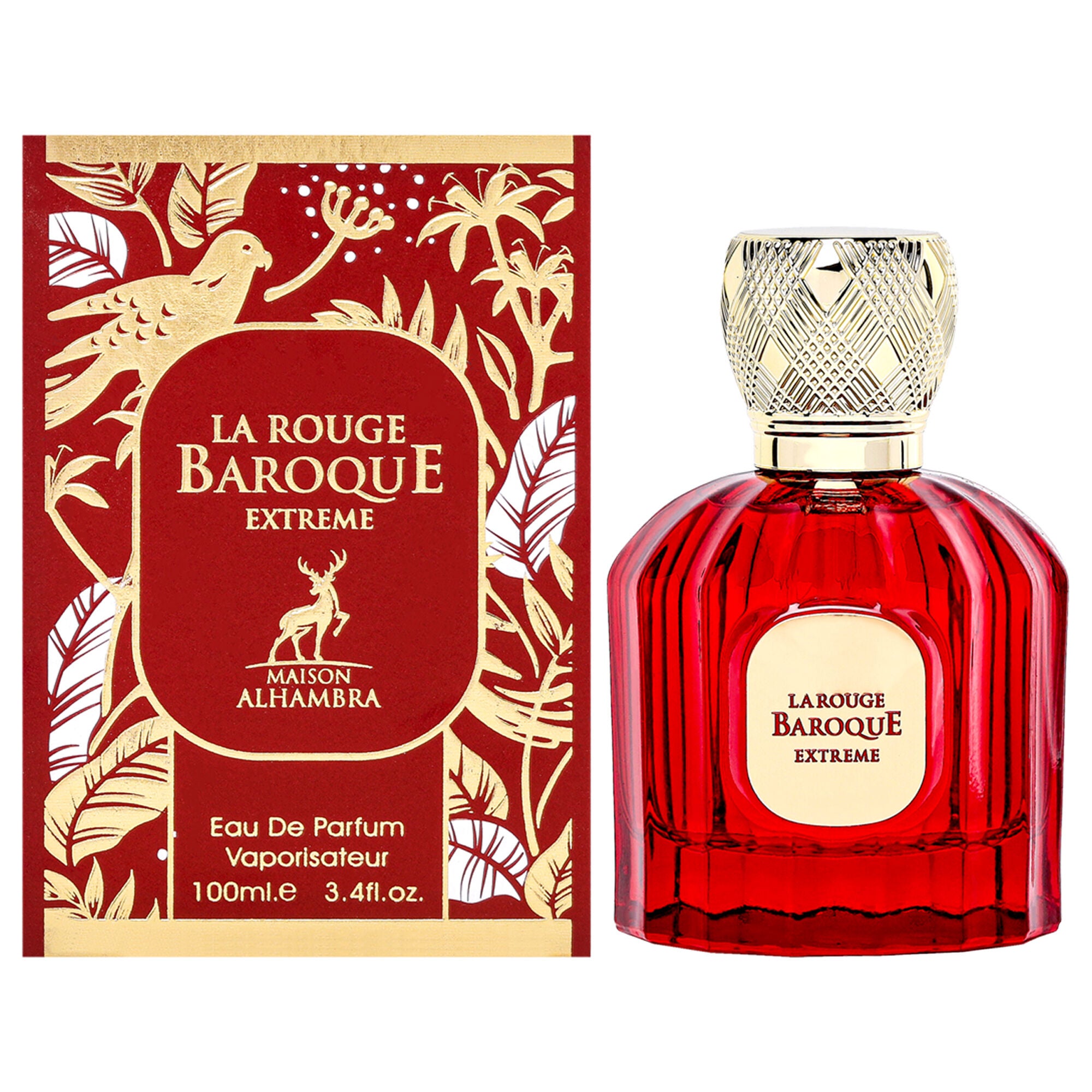 La Rouge Baroque Extreme by Maison Alhambra for Unisex - 3.4 oz EDP Spray, See Description, hi-res image number 0