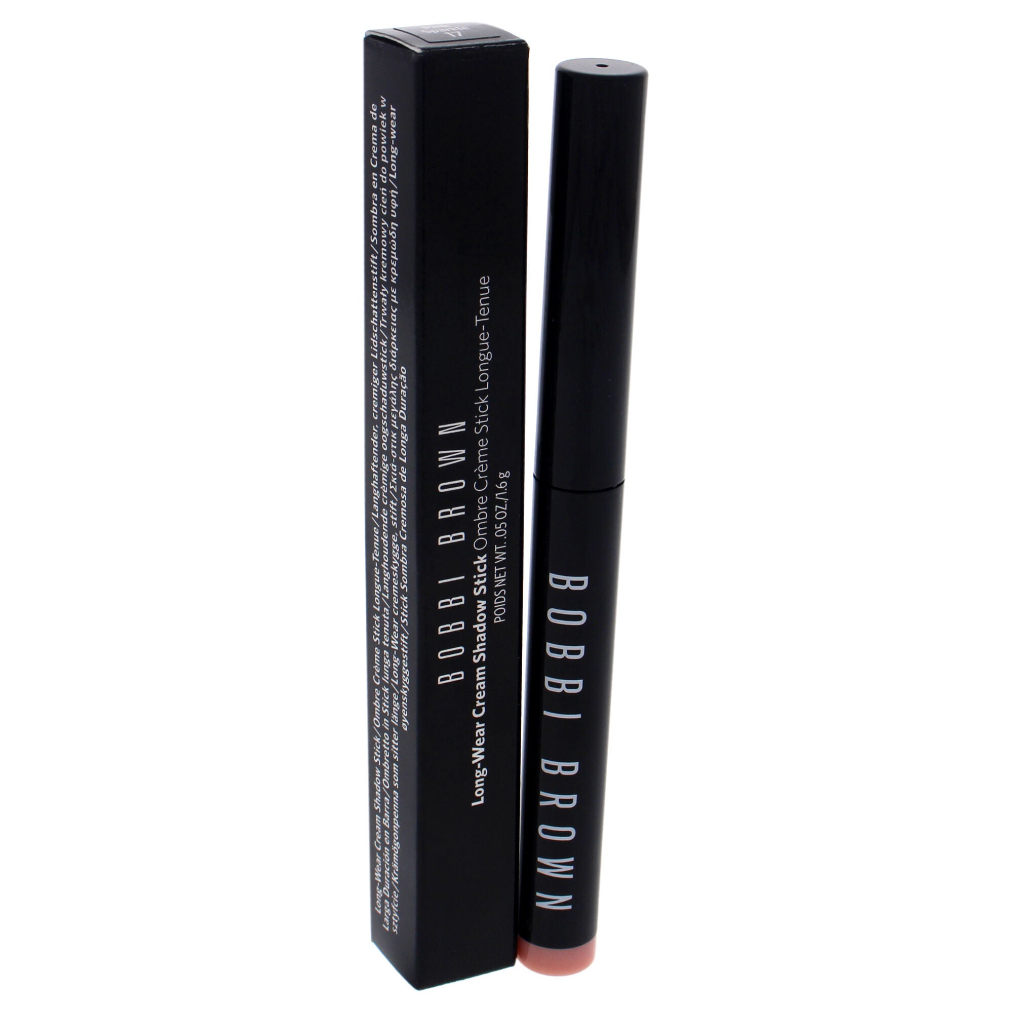 Long-Wear Cream Shadow Stick - 17 Pink Sparkle by Bobbi Brown for Women - 0.05 oz Eyeshadow, , alternate image number 7