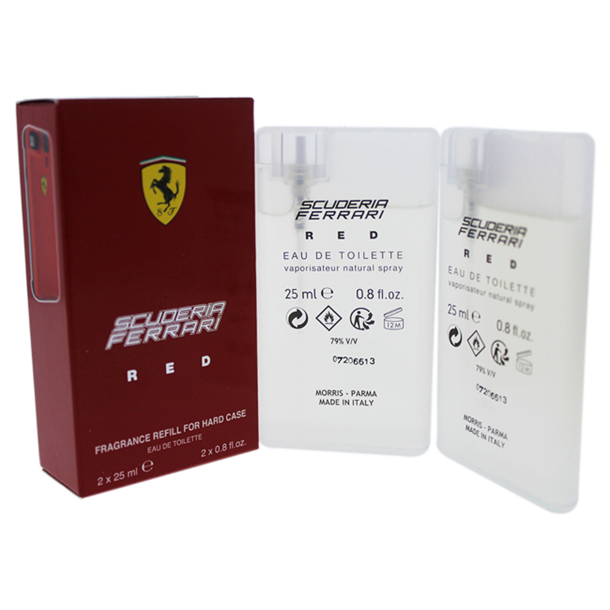 Ferrari Red Fragrance Refill For Hard Case by Ferrari for Men - 2 x 0.8 oz EDT Spray (Refill), See Description, hi-res image number 0