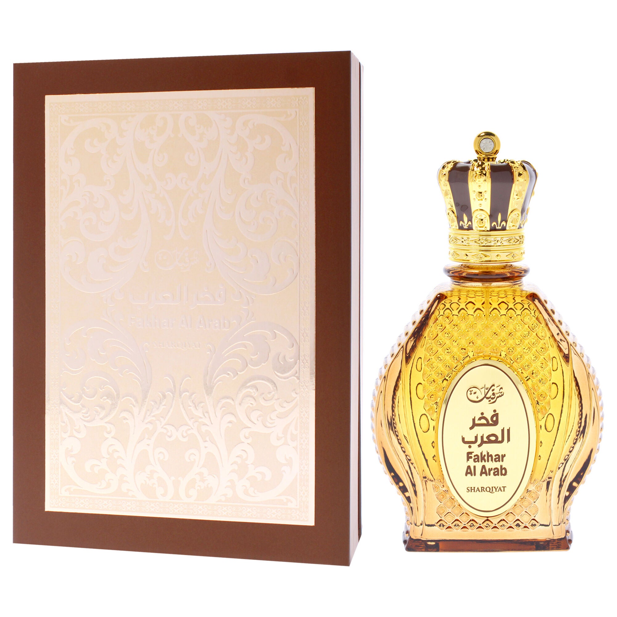 Sharqiyat Collection - Fakhar Al Arab by Khalis for Men - 3.4 oz EDP Spray, Clear, alternate image number 3