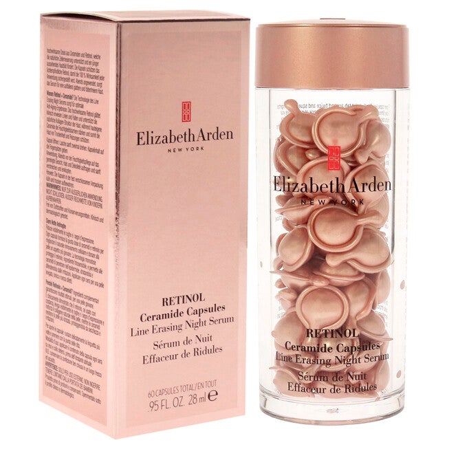 Ceramide Retinol Night Serum by Elizabeth Arden for Women - 60 Count Capsules, , alternate image number null
