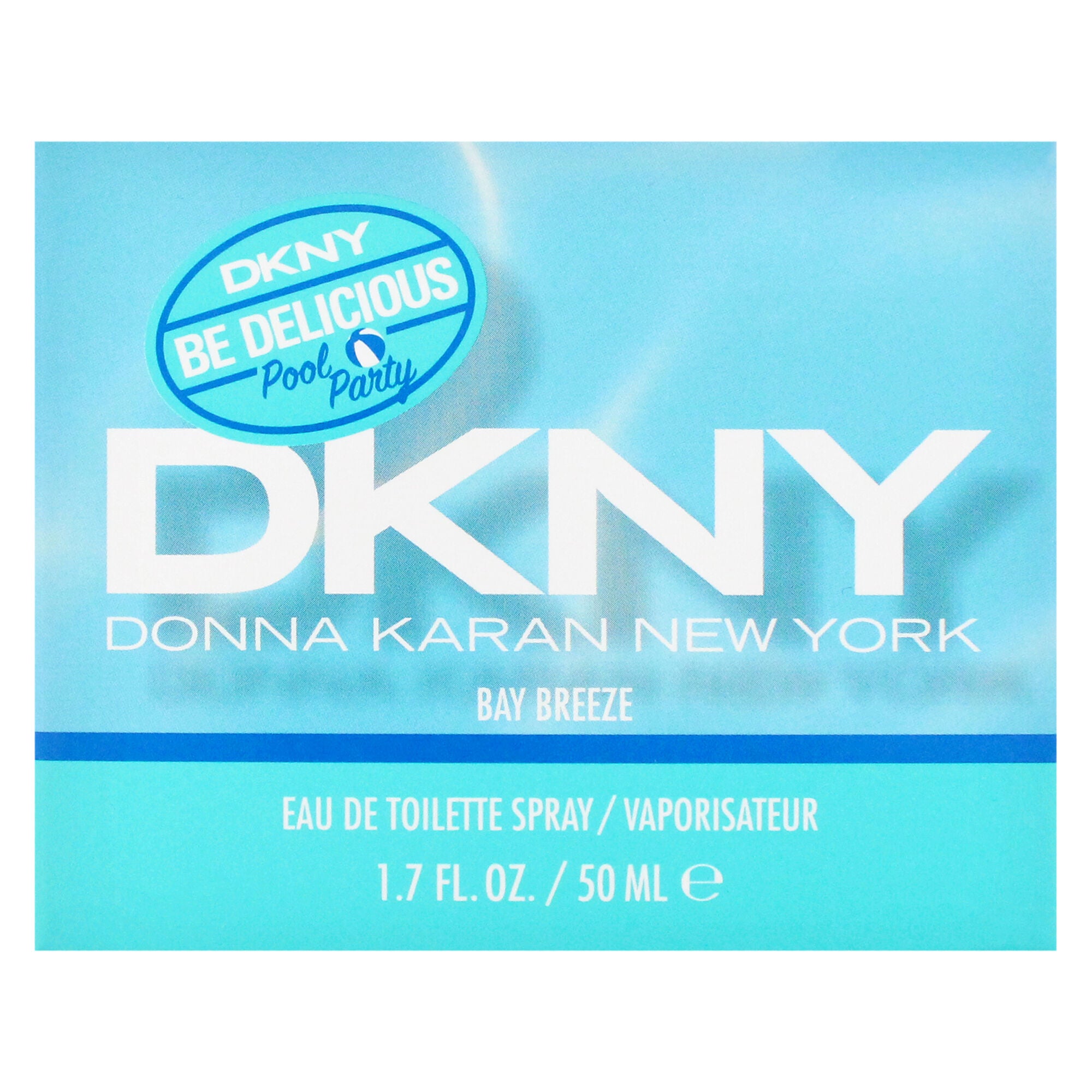 DKNY Be Delicious Pool Party - Bay Breeze by Donna Karan for Women - 1.7 oz EDT Spray, Clear, alternate image number 4