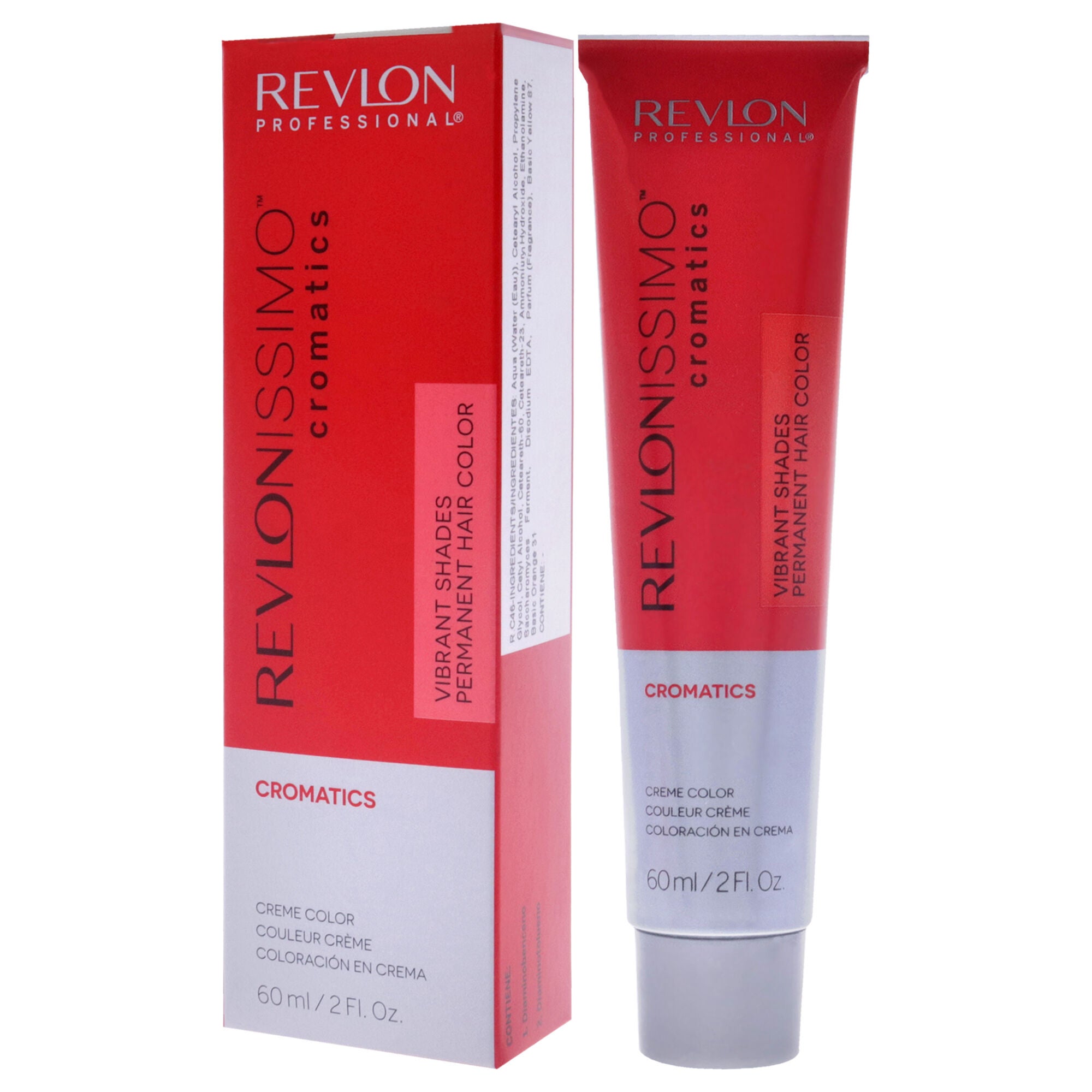 Revlonissimo Cromatics - C46 Tangerine Red by Revlon for Unisex - 2 oz Hair Color, , alternate image number 7
