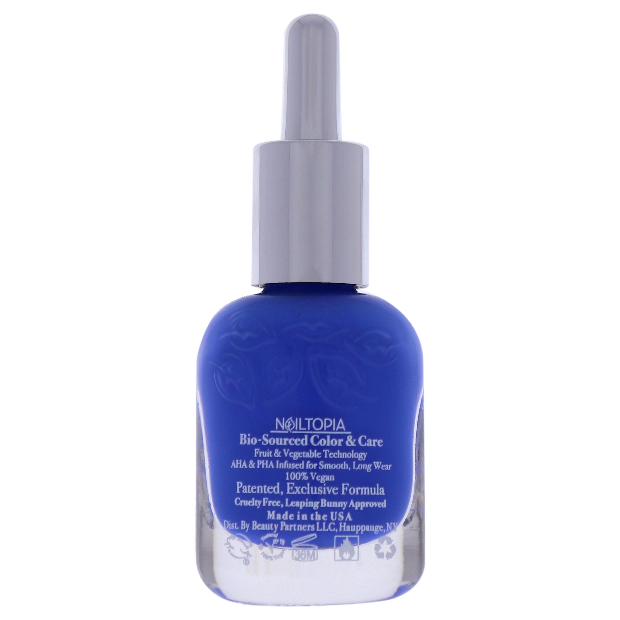 Bio-Sourced Chip Free Nail Lacquer - Indigo To Ibiza by Nailtopia for Women - 0.41 oz Nail Polish, , alternate image number 5