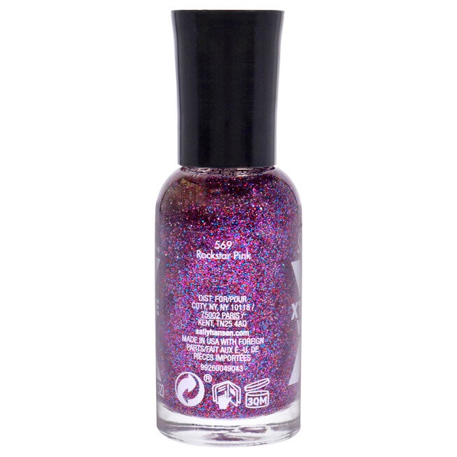 Xtreme Wear Nail Color - 569 Rockstar Pink by Sally Hansen for Women - 0.40 oz Nail Polish, See Description, alternate image number 2