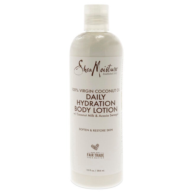 100% Virgin Coconut Oil Daily Hydration Body Lotion by Shea Moisture for Unisex - 13 oz Body Lotion, NA, hi-res image number null