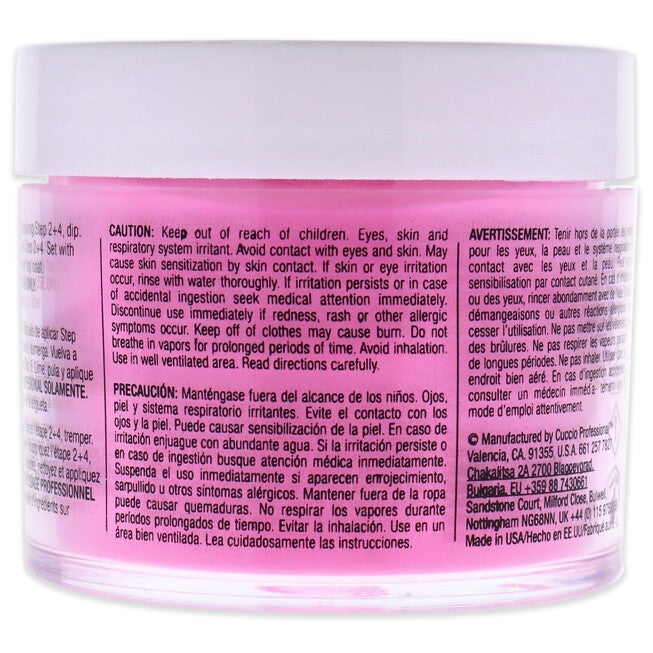 Pro Powder Polish Nail Colour Dip System - Dragon Fruit Sorbet by Cuccio Colour for Women - 1.6 oz Nail Powder, See Description, alternate image number 2