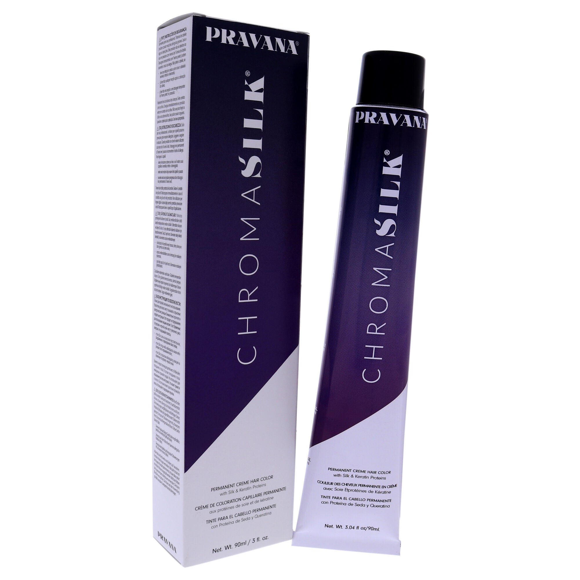 ChromaSilk Creme Hair Color - 6.3 Dark Golden Blonde by Pravana for ...