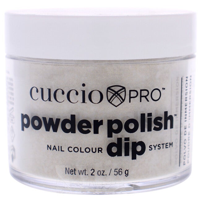 Pro Powder Polish Nail Colour Dip System - Gold With Rimbow Mica by Cuccio Colour for Women - 1.6 oz Nail Powder, See Description, hi-res image number 0