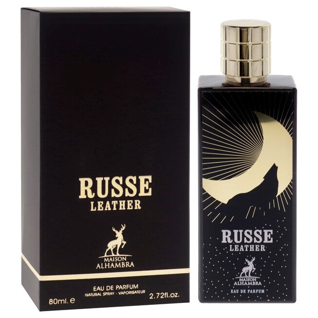 Russe Leather by Maison Alhambra for Unisex - 2.72 oz EDP Spray, See Description, alternate image number 1