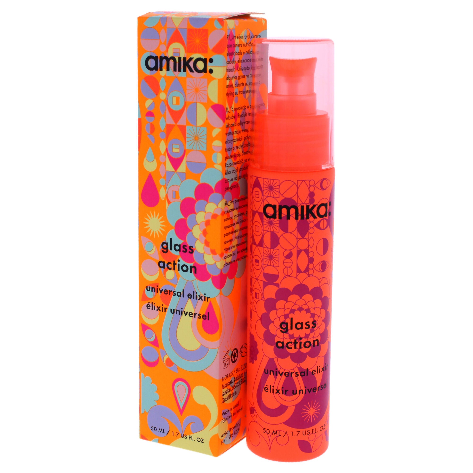 Glass Action Universal Elixir by Amika for Unisex - 1.7 oz Hair Oil, , alternate image number 8