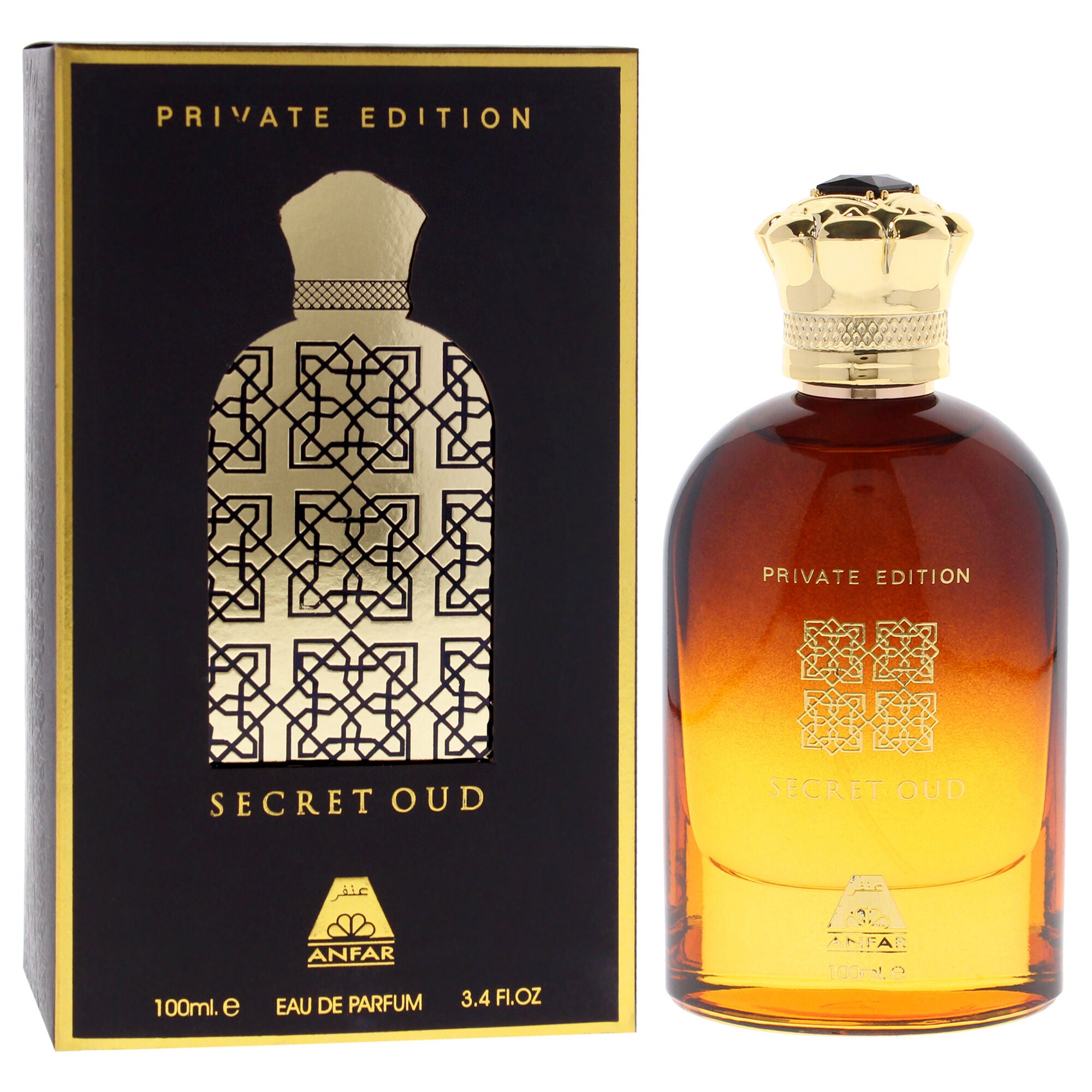 Private Edition - Secret Oud by Anfar for Men - 3.4 oz EDP Spray, See Description, alternate image number 2