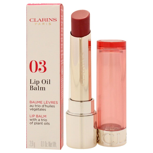 Lip Oil Balm - 03 Lychee by Clarins for Women - 0.1 oz Lip Balm, See Description, alternate image number 3
