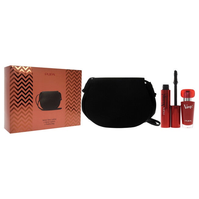 Vamp! Sexy Lashes and Vamp Lipstick Kit by Pupa Milano for Women - 3 Pc Set, NA, alternate image number null