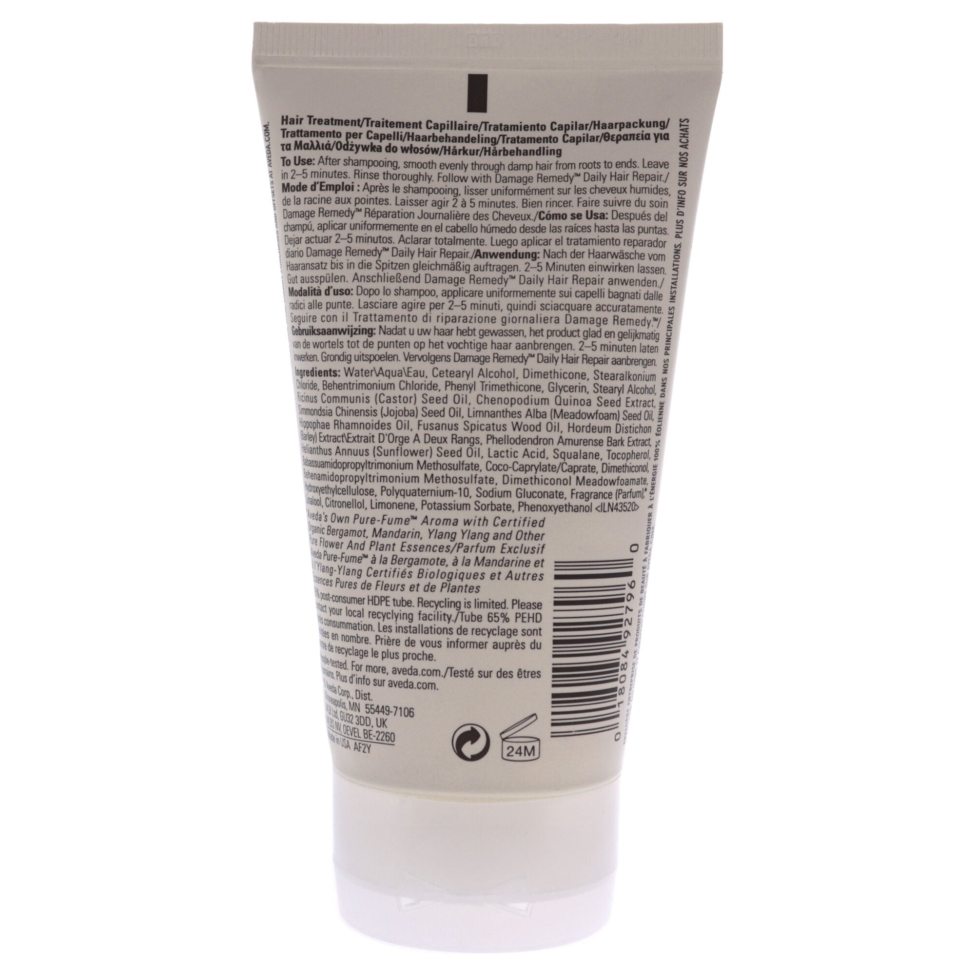 Damage Remedy Intensive Restructuring Treatment by Aveda for Unisex - 5 oz Treatment, , alternate image number 4