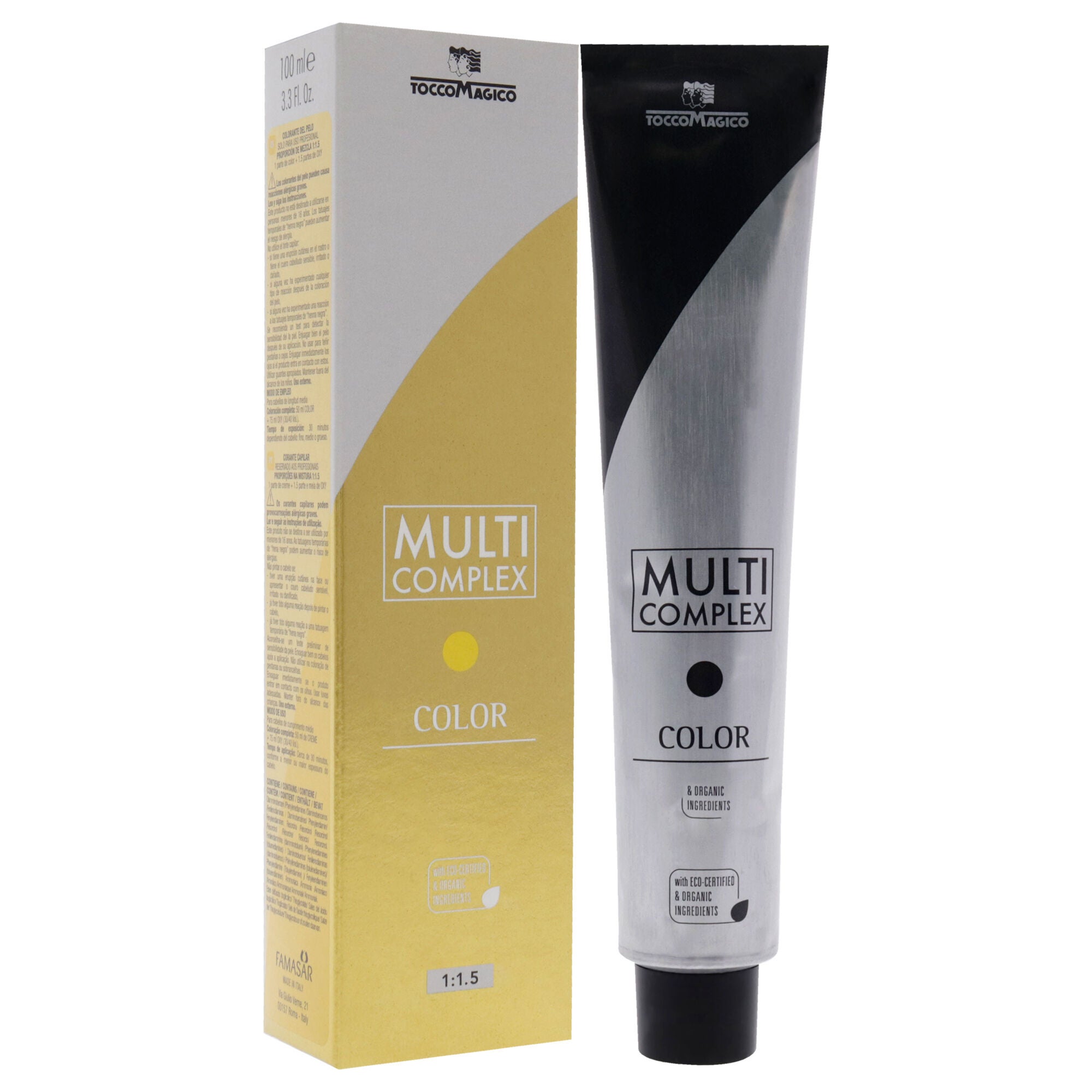 Multi Complex Permanet Hair Color - 1000 Ultra Light Blond by Tocco Magico for Unisex - 3.38 oz Hair Color, See Description, alternate image number 1