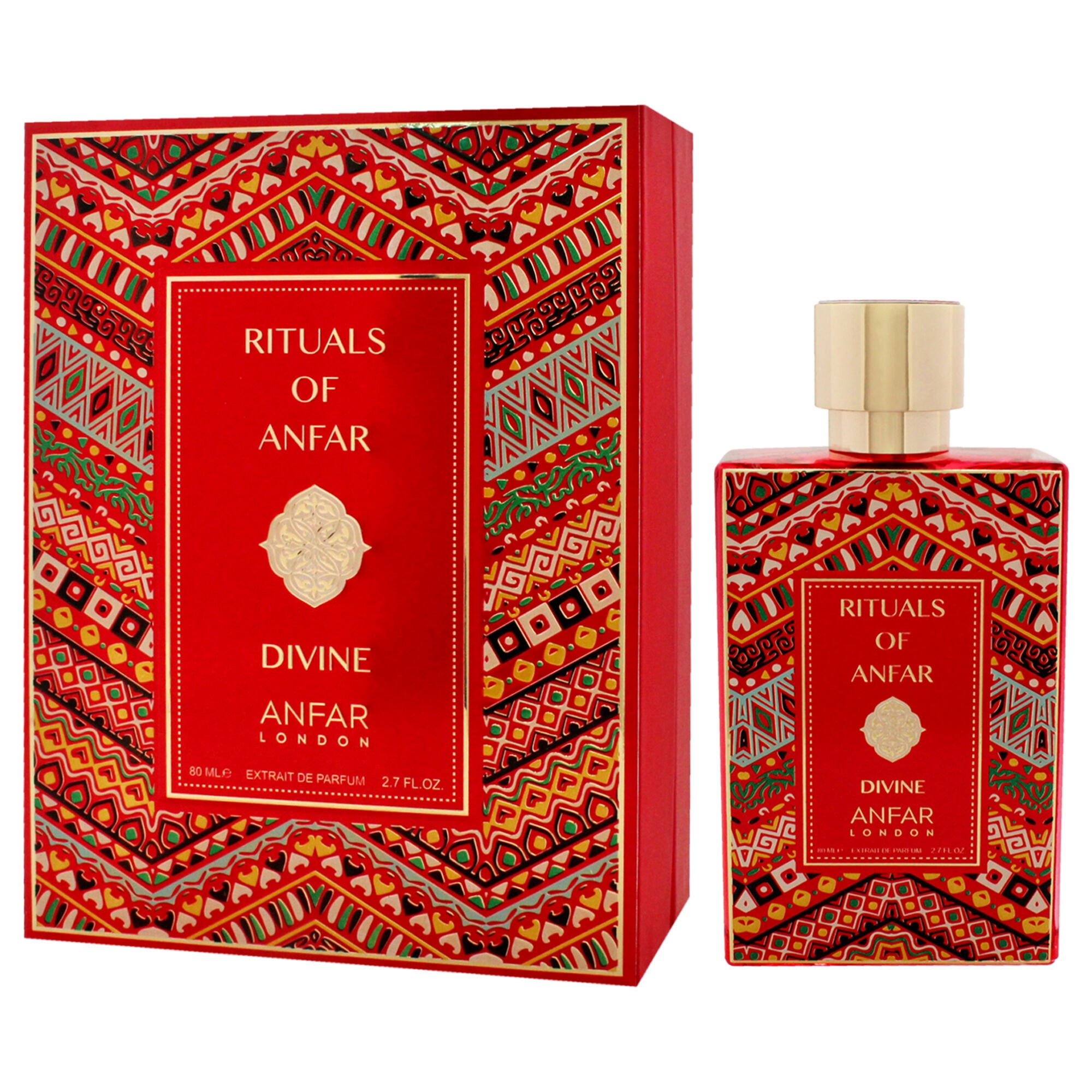 Rituals Of Anfar - Divine by Anfar for Women - 2.7 oz Extrait De Parfum Spray, Clear, alternate image number 2