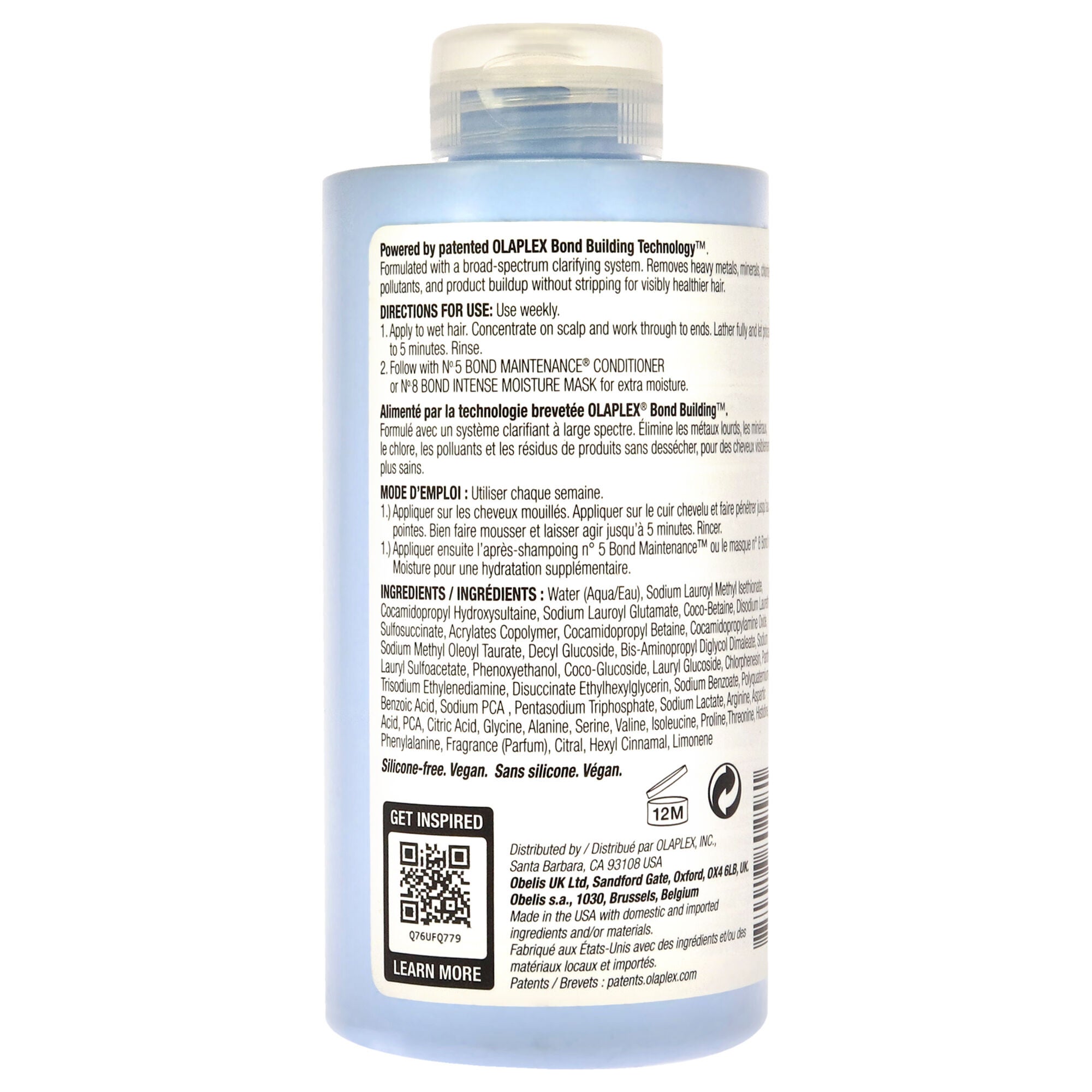 No 4C Bond Maintenance Clarifying Shampoo by Olaplex for Unisex - 8.5 oz Shampoo, , alternate image number 4