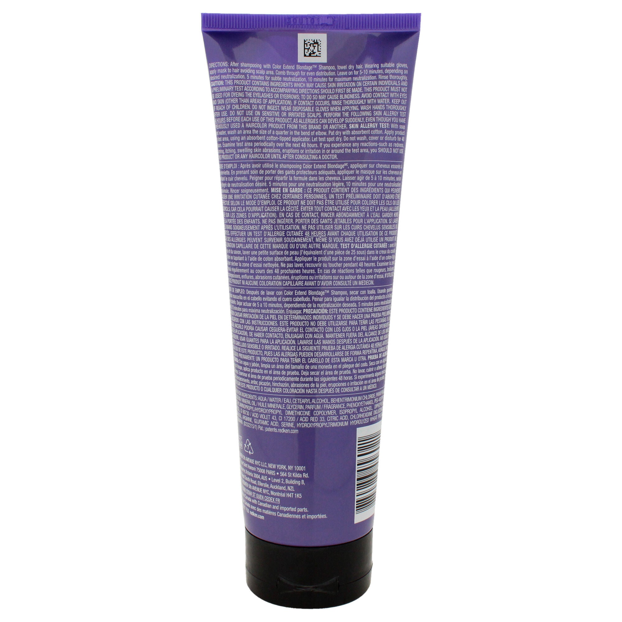 Color Extend Blondage Mask-NP by Redken for Unisex - 8.5 oz Masque, See Description, alternate image number 1