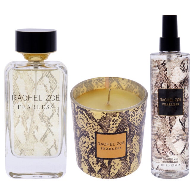 Fearless by Rachel Zoe for Women - 3 Pc 3.4oz EDP Spray, 10oz Fragrance Mist, 6.3oz Candle, See Description, alternate image number 1