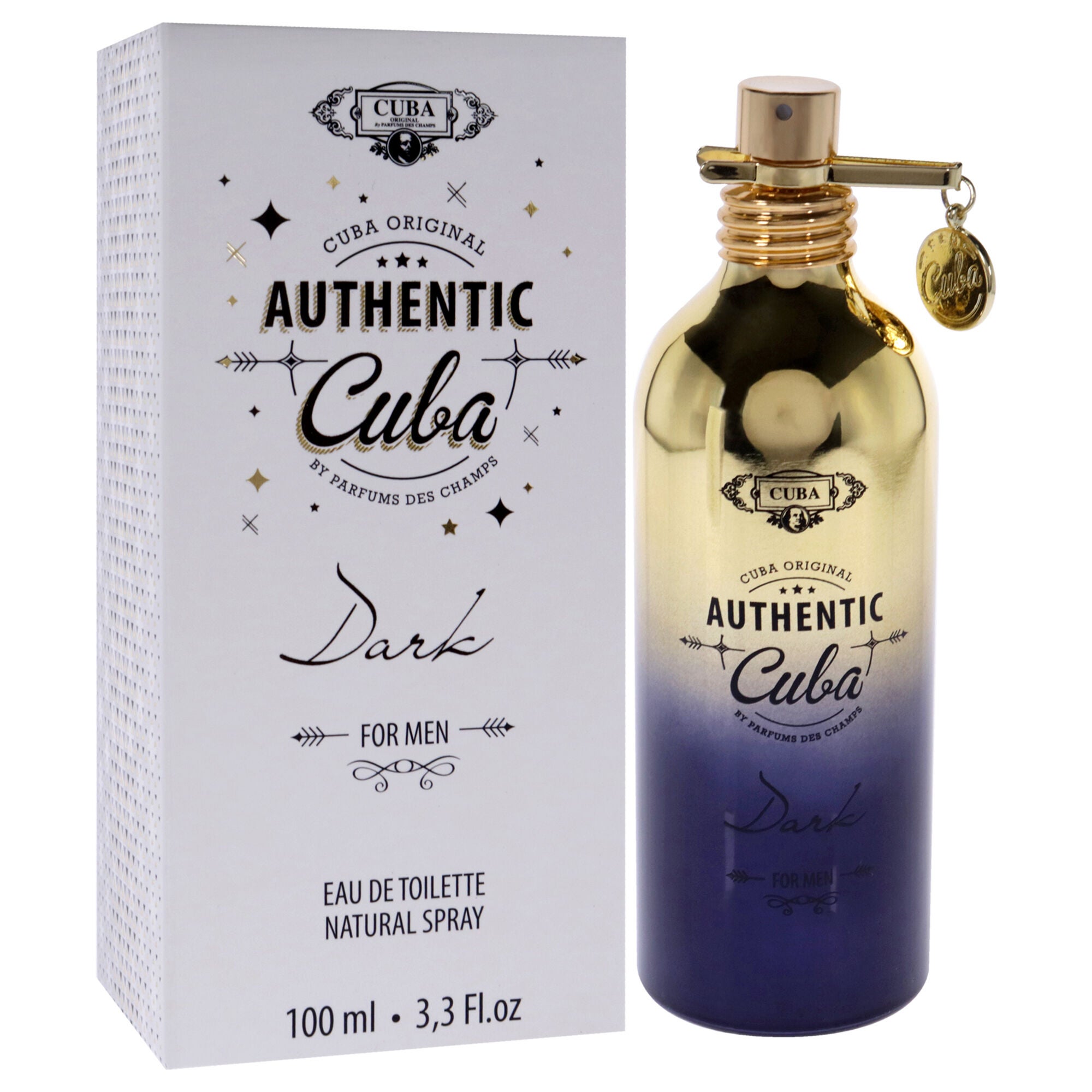 Cuba Authentic Dark by Cuba for Men - 3.3 oz EDT Spray, , alternate image number 6