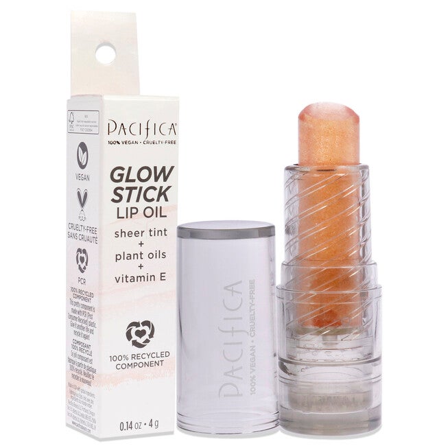 Glow Stick Lip Oil - Pink Sheer by Pacifica for Women - 0.14 oz Lip Oil, See Description, alternate image number 2