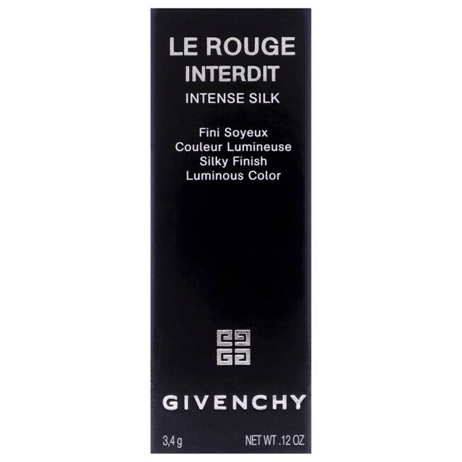 Le Rouge Interdit Intense Silk Lipstick - 117 Rouge Erable by Givenchy for Women - 0.12 oz Lipstick (Refillable), Pink, alternate image number 3