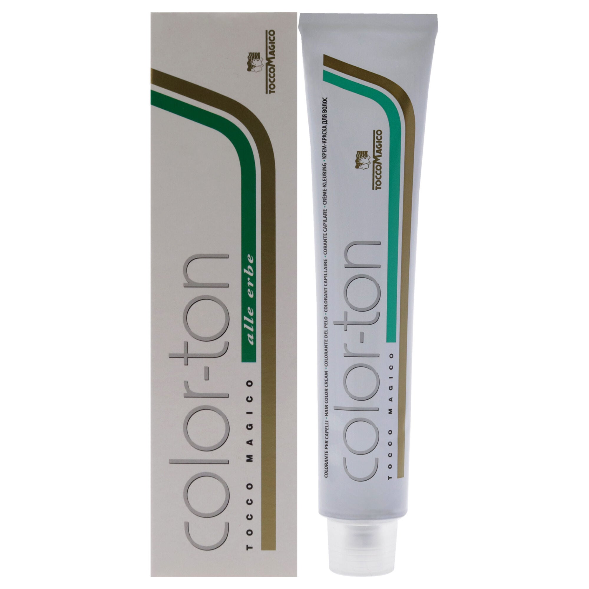 Color-Ton Permanent Hair Color - 4FM-4.05 Deep Brown by Tocco Magico for Unisex - 3.38 oz Hair Color, See Description, hi-res image number 0