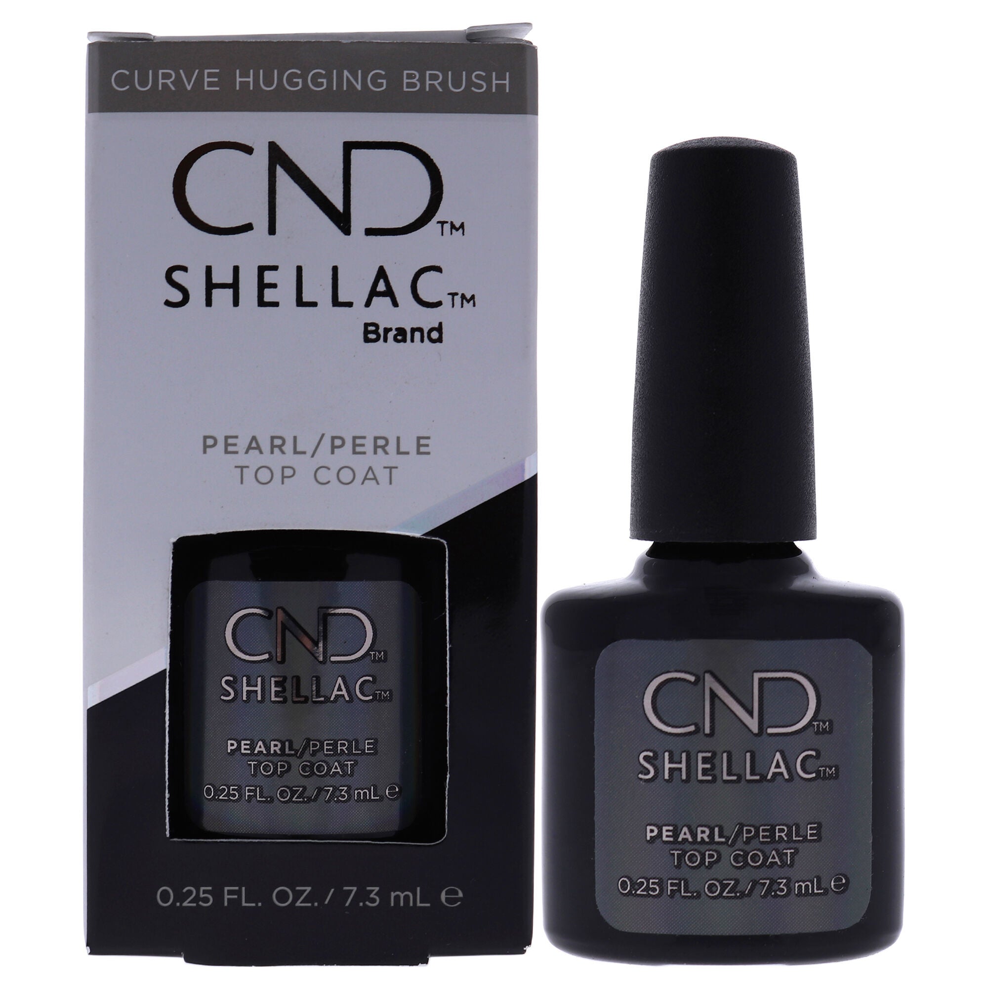 Shellac Nail Color - Pearl Top Coat by CND for Women - 0.25 oz Nail Polish, , alternate image number 5
