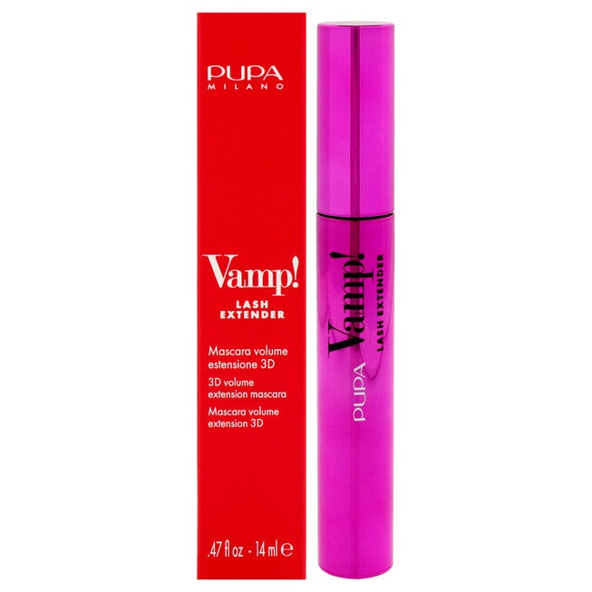 Vamp! Lash Extender Mascara - 112 Extra Black by Pupa Milano for Women - 0.47 oz Mascara, See Description, hi-res image number 0
