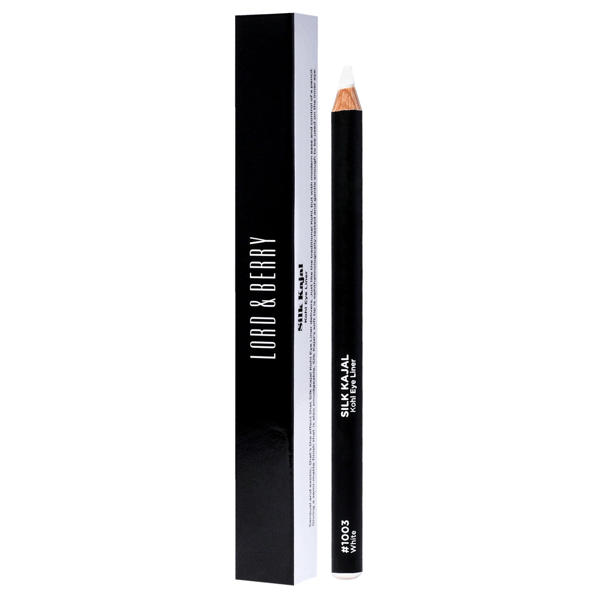 Silk Kajal Kohl Eye Liner - 1003 White by Lord and Berry for Women - 0.038 oz Eyeliner, See Description, alternate image number 2