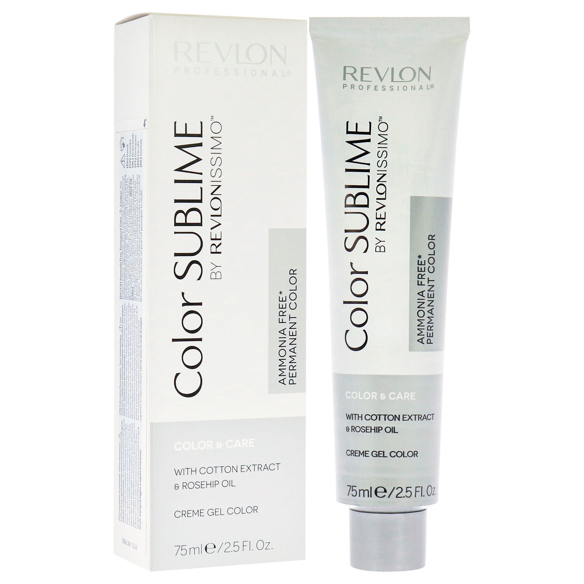 Revlonissimo Color Sublime - 7.12 Medium Ash Iridescent Blonde by Revlon for Unisex - 2.5 oz Hair Color, See Description, alternate image number 1