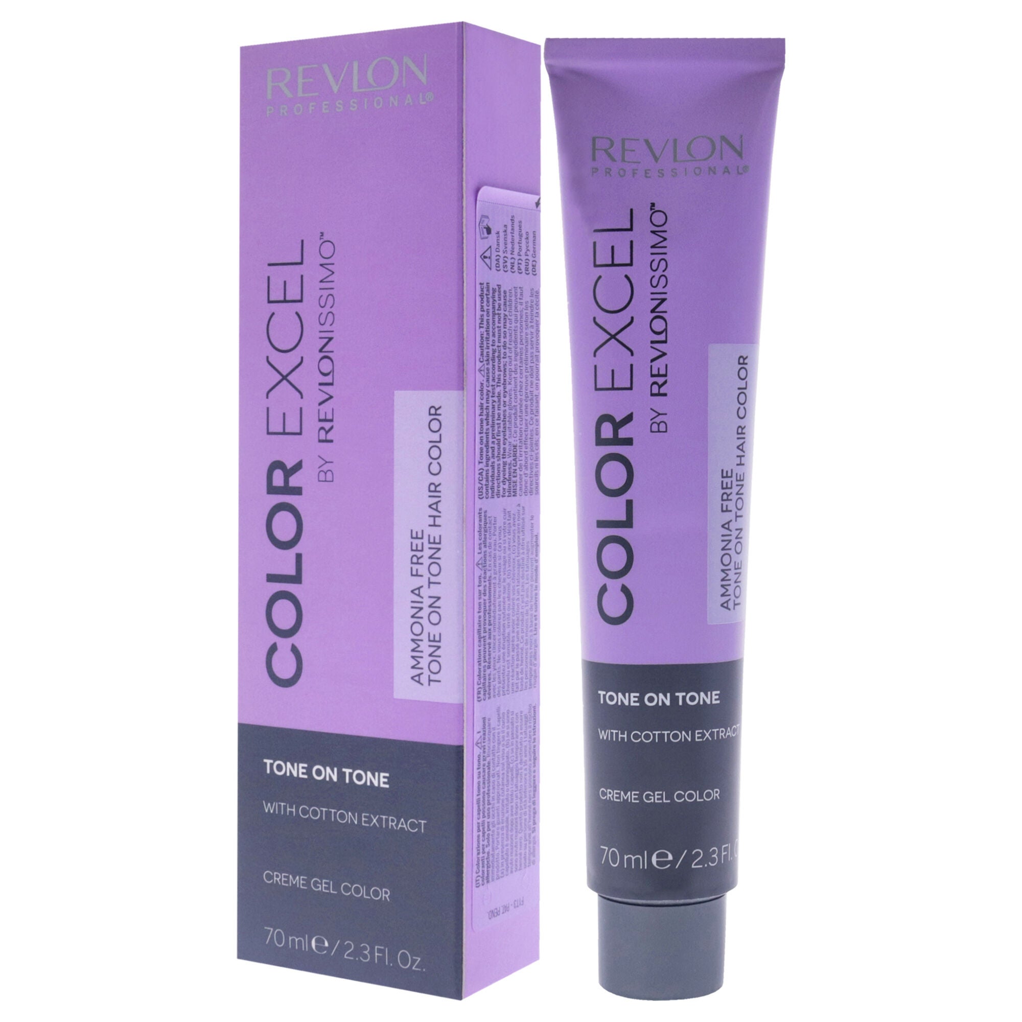 Revlonissimo Color Excel - 7.31 Medium Golden Ash Blonde by Revlon for Unisex - 2.3 oz Hair Color, See Description, alternate image number 3