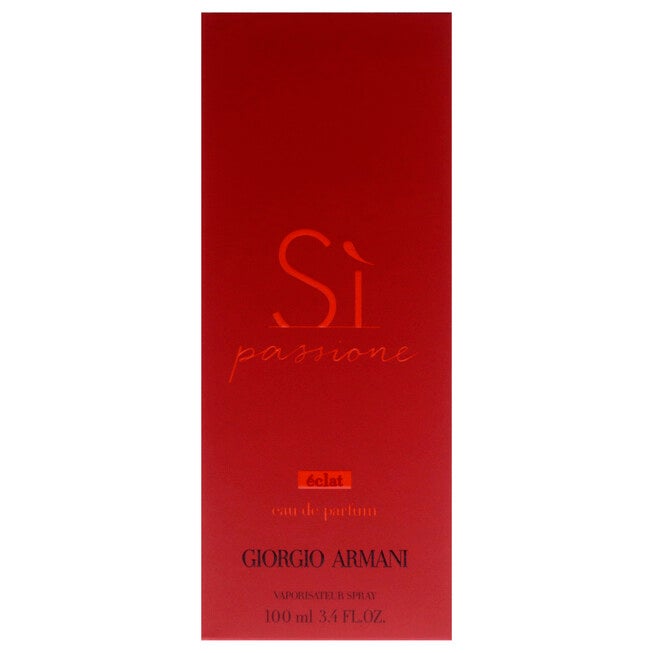 Si Passione Eclat by Giorgio Armani for Women - 3.4 oz EDP Spray, Clear, alternate image number 4