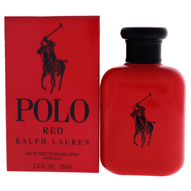 Polo Red by Ralph Lauren for Men - 2.5 oz EDT Spray, NA, hi-res image number null