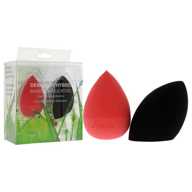 Dew Drop Hybrid Silicone Infused Blender by Sorme Cosmetics for Women - 2 Pc Sponge, , alternate image number 6