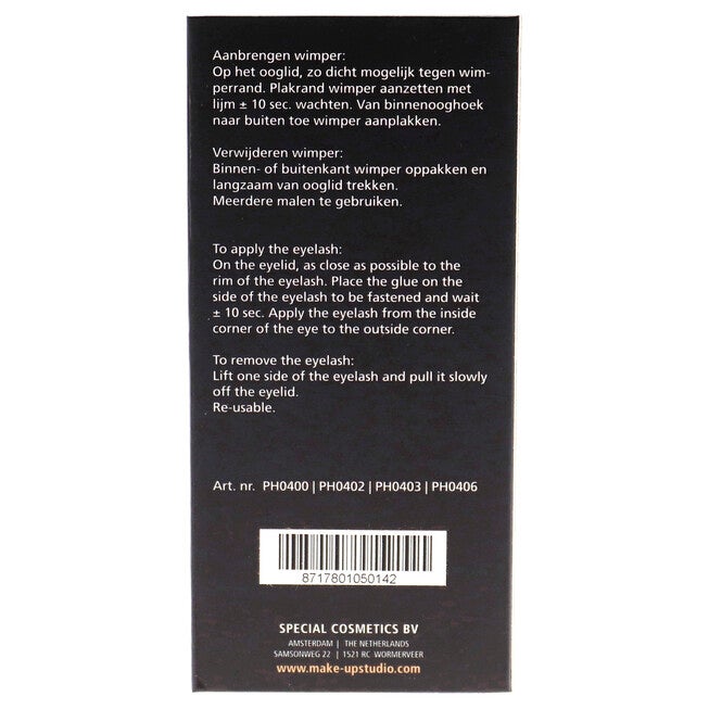 Eyelashes - 25 by Make-Up Studio for Women - 1 Pair Eyelashes, See Description, alternate image number 2