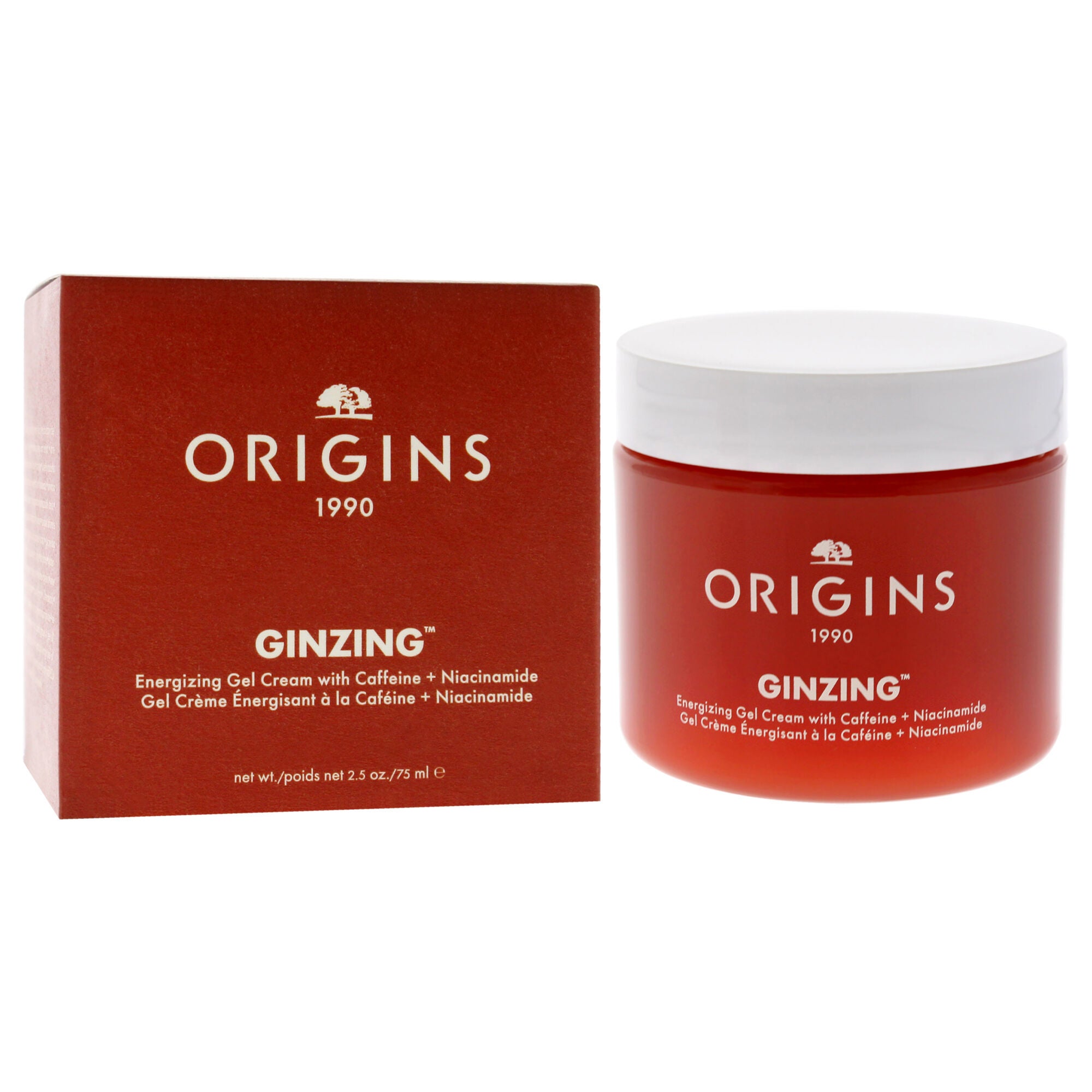 Ginzing Energizing Gel Cream by Origins for Unisex - 2.5 oz Cream, White, alternate image number 2