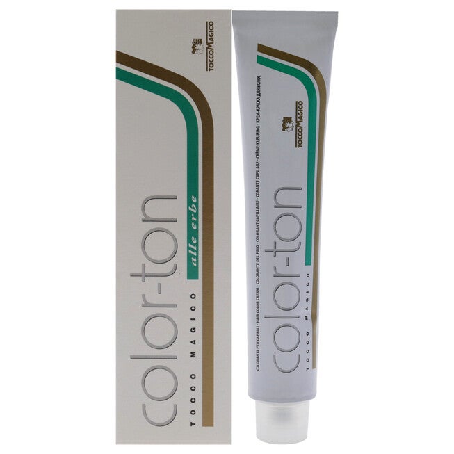 Color-Ton Permanent Hair Color - 8C-8.1 Light Ash Blond by Tocco Magico for Unisex - 3.38 oz Hair Color, See Description, hi-res image number 0