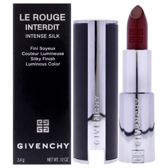 Le Rouge Interdit Intense Silk Lipstick - 117 Rouge Erable by Givenchy for Women - 0.12 oz Lipstick (Refillable), Pink, hi-res image number 0
