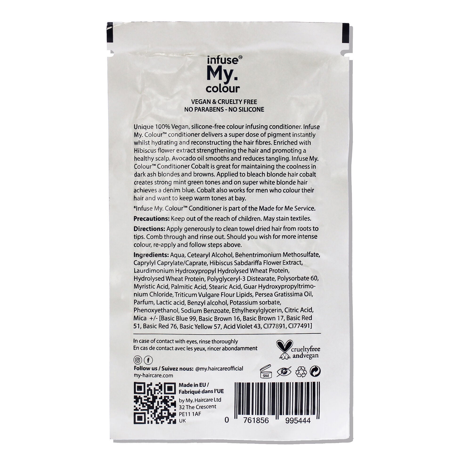 Cobalt Conditioner by Infuse My Colour for Unisex - 0.5 oz Conditioner, See Description, alternate image number 2