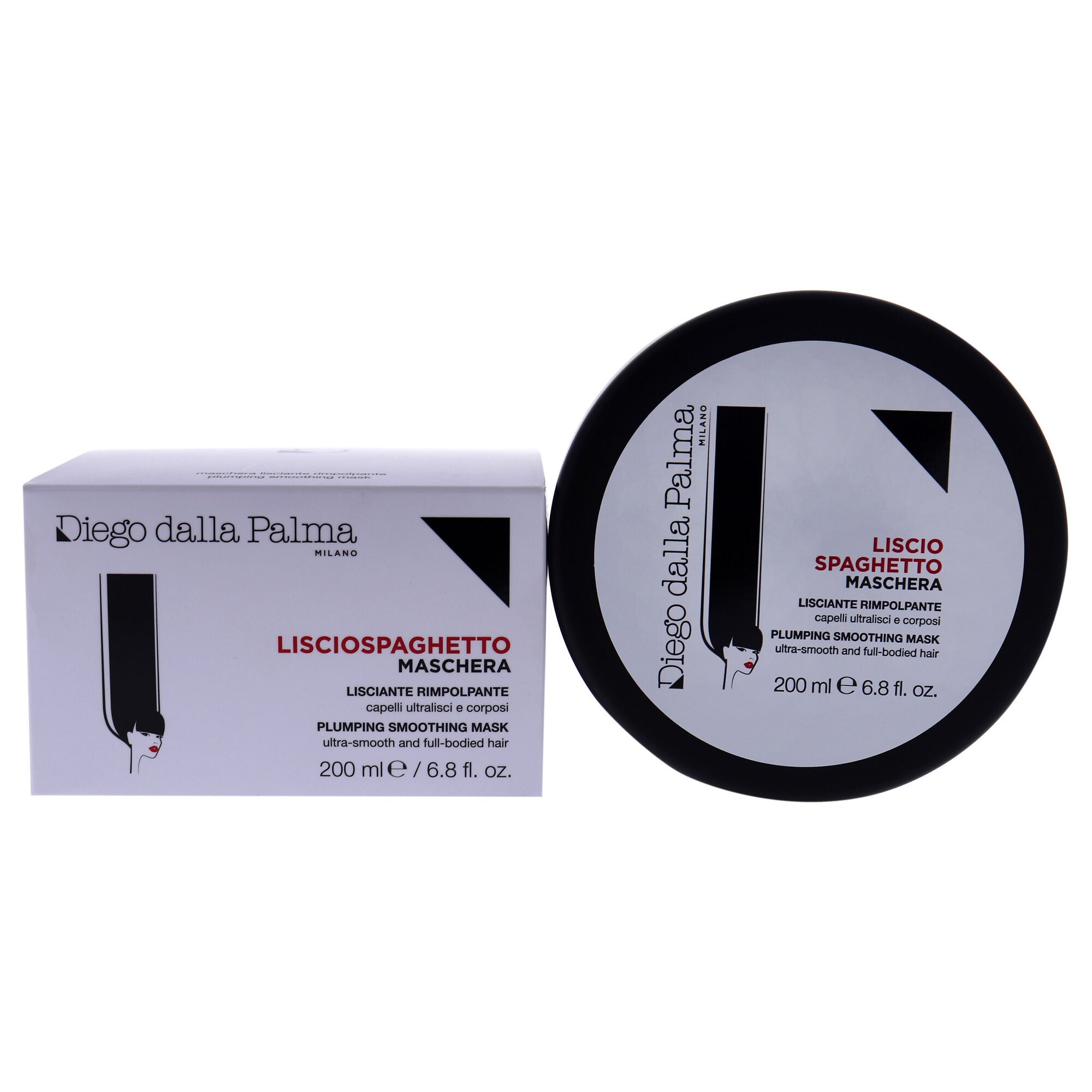 Lisciospaghetto Plumping Smoothing Mask by Diego Dalla Palma for Unisex - 6.8 oz Masque, See Description, hi-res image number 0